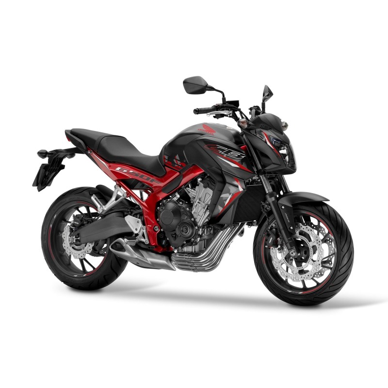 Комплект наклеек Honda CB650F 2016 BLACK/RED