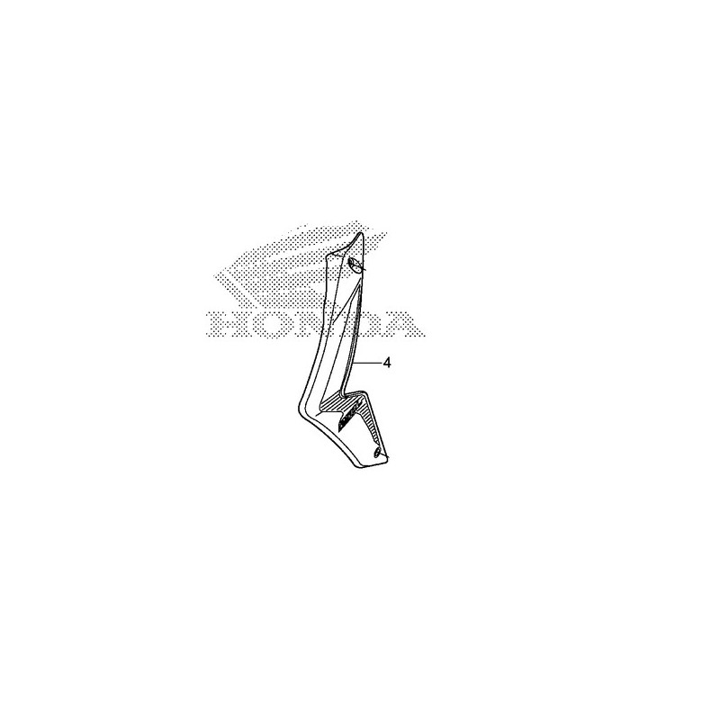 Передний левый кожух радиатора Honda CRF 250L 2017 2018 2019