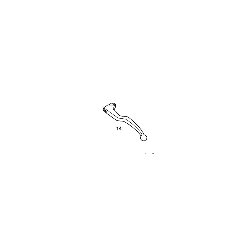 Левый рычаг сцепления Honda CRF 250L 250M