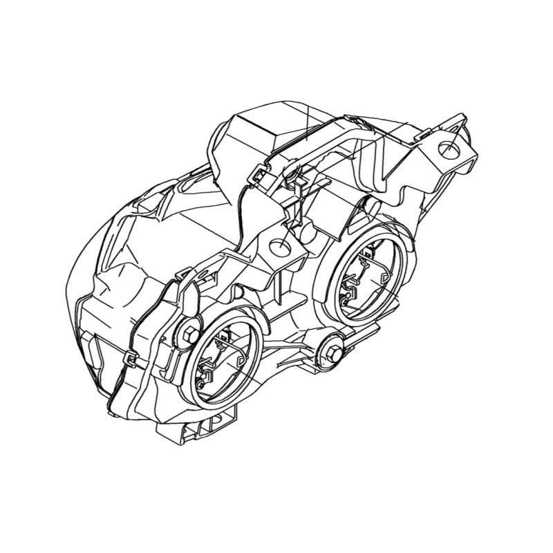 Фара Kawasaki Z900 2017 2018 2019