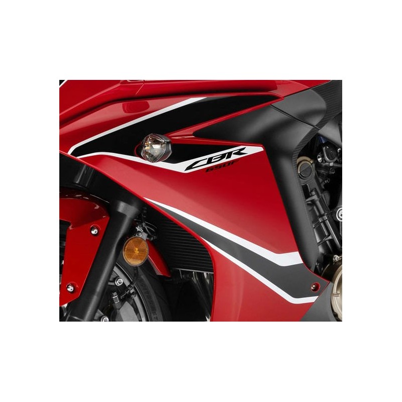 Комплект наклеек левого обтекателя Honda CBR650F Red 2017 2018