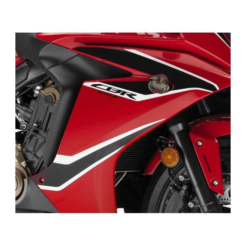 Комплект наклеек правого обтекателя Honda CBR650F Red 2017 2018