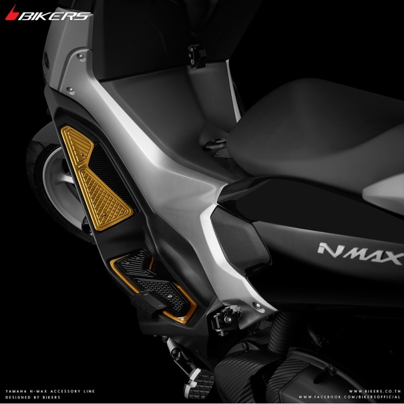 Накладки площадок для ног с защитой BIKERS Yamaha NMAX
