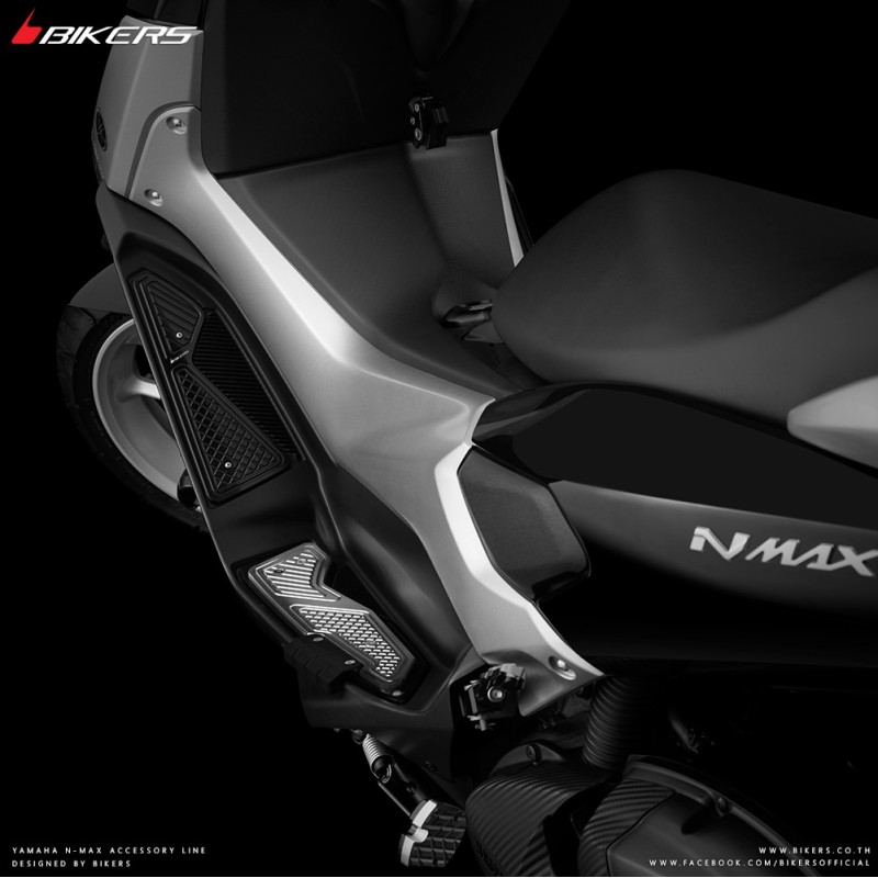 Накладки площадок для ног с защитой BIKERS Yamaha NMAX