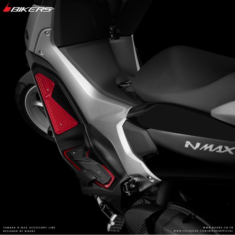 Накладки площадок для ног с защитой BIKERS Yamaha NMAX