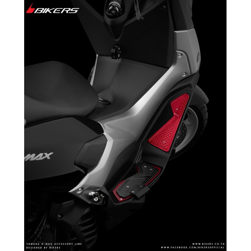 Накладки площадок для ног с защитой BIKERS Yamaha NMAX