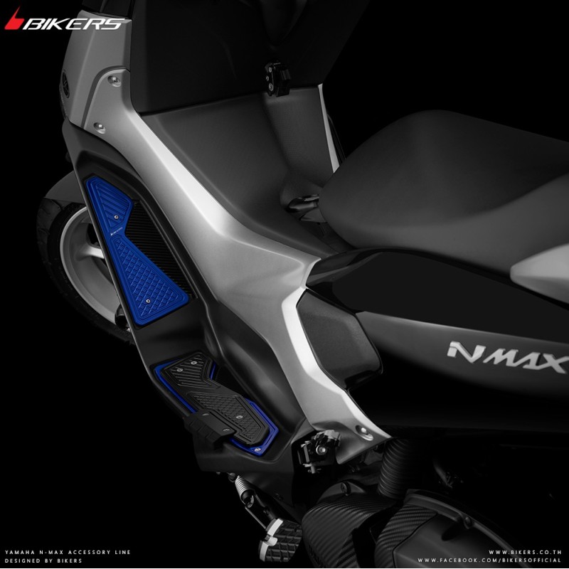Накладки площадок для ног с защитой BIKERS Yamaha NMAX
