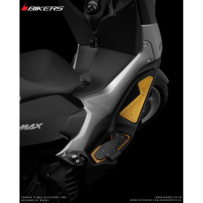 Накладки площадок для ног с защитой BIKERS Yamaha NMAX
