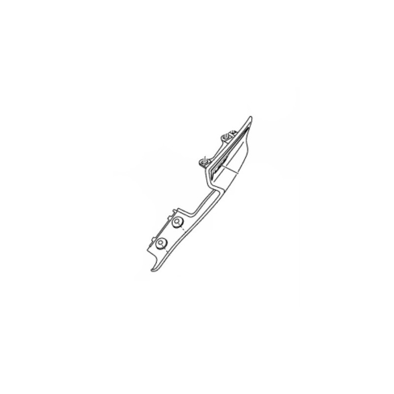 Левая задняя облицовка Yamaha YZF R15 2017 2018 2019 2020