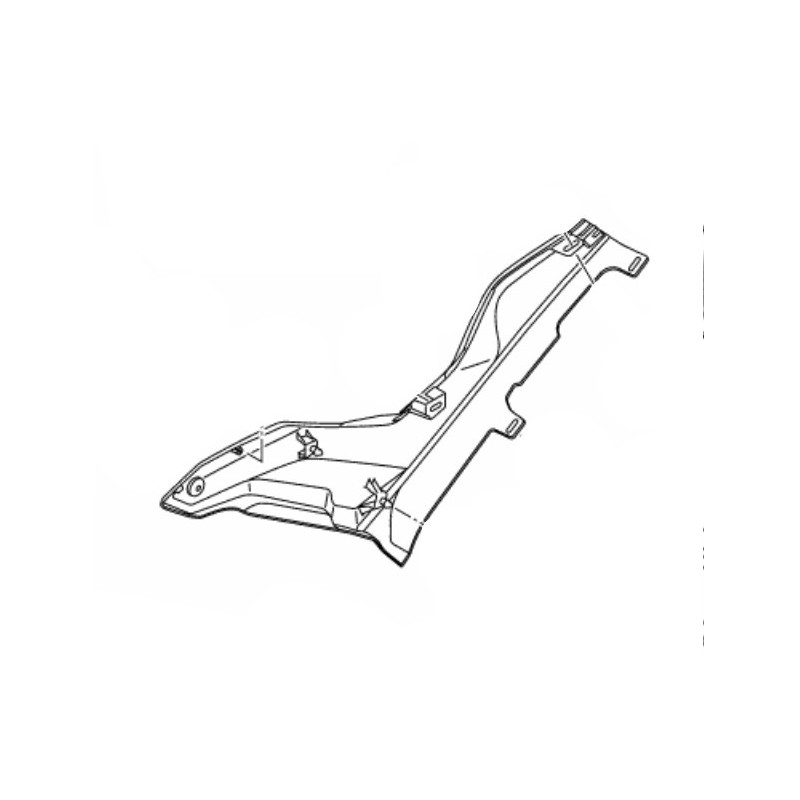 Правая боковая центральная панель Yamaha YZF R15 2017 2018 2019 2020
