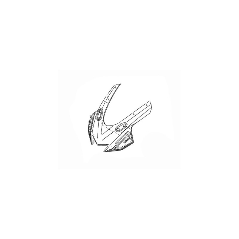 Корпус переднего обтекателя Yamaha YZF R15 2017 2018 2019 2020