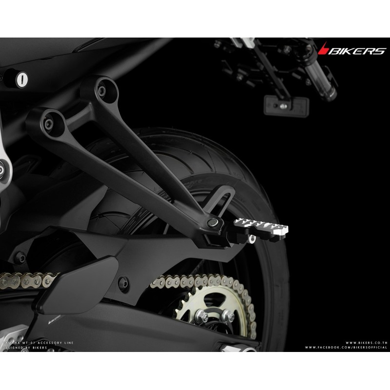 Пассажирские подножки BIKERS Yamaha MT-07