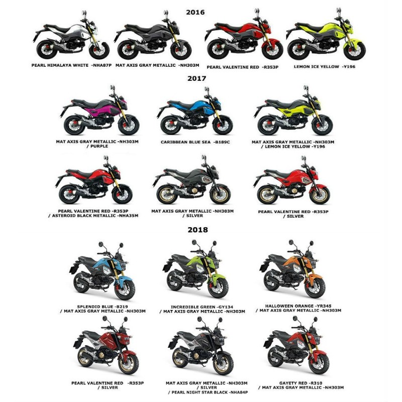 Кожух фары Honda MSX GROM 125SF