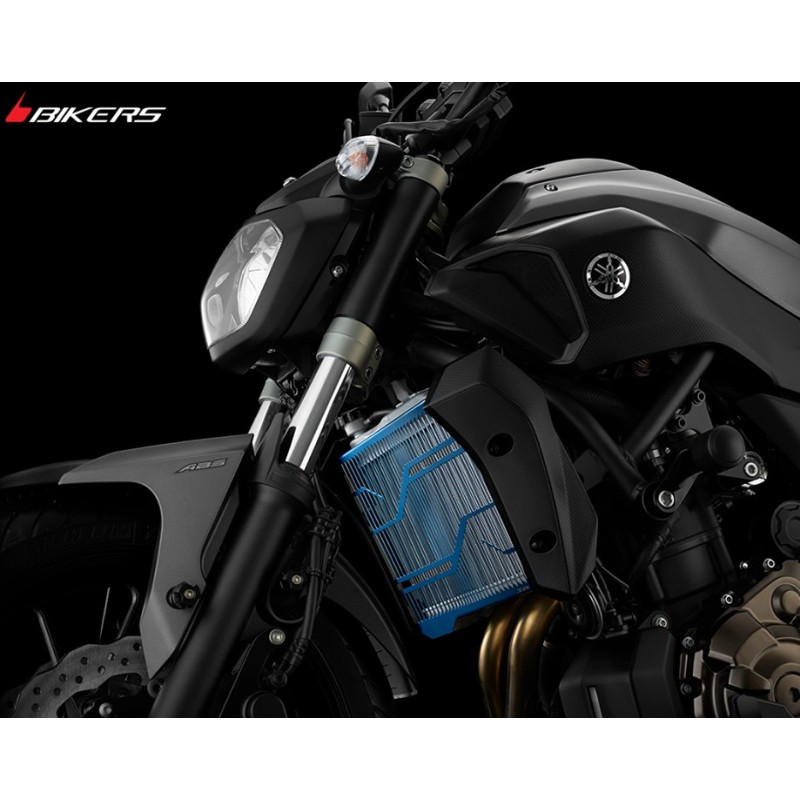 Титановая защита радиатора BIKERS Yamaha MT-07