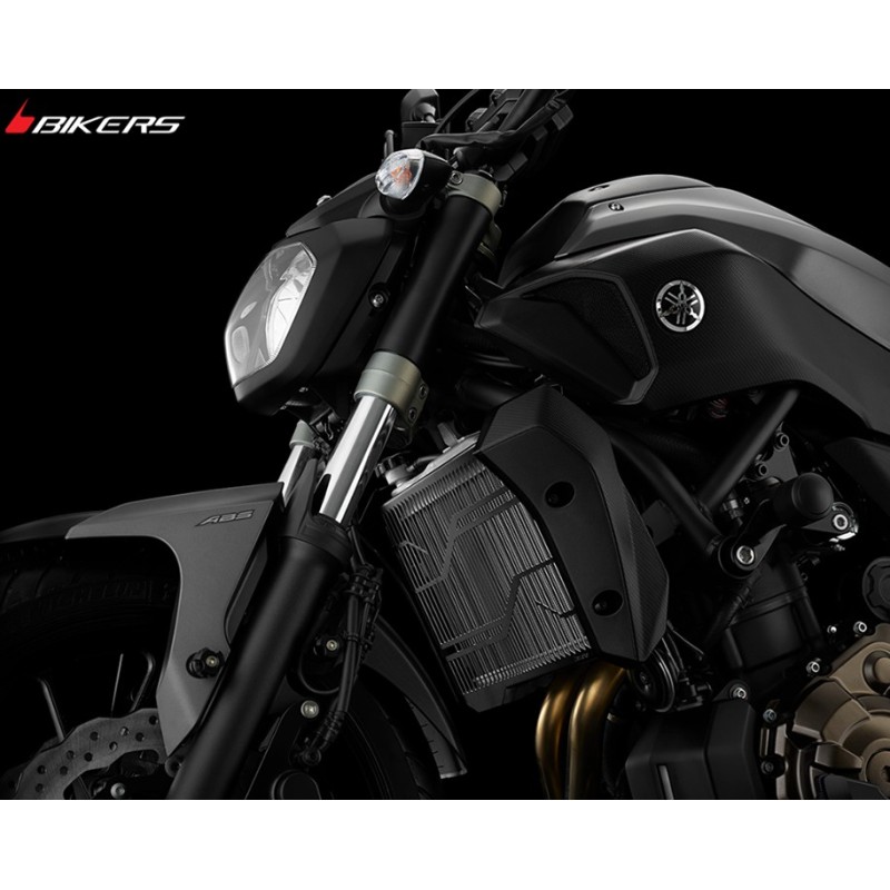 Титановая защита радиатора BIKERS Yamaha MT-07