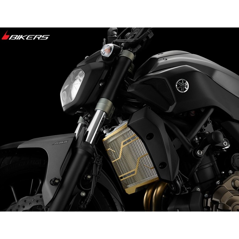 Титановая защита радиатора BIKERS Yamaha MT-07