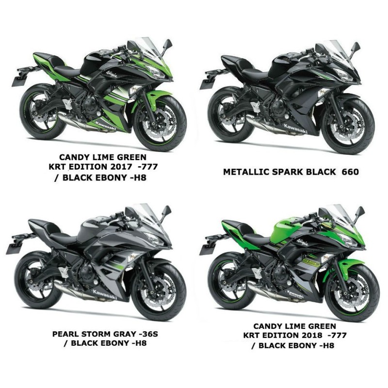 Верхний обтекатель Kawasaki NINJA 650 2017 2018 2019