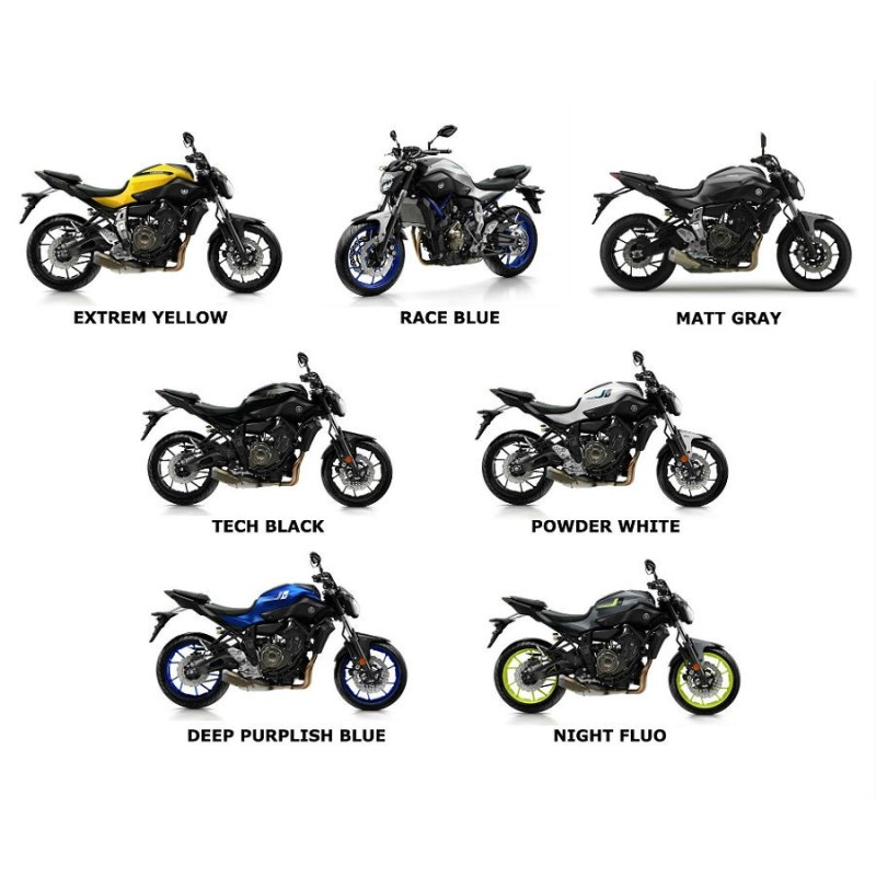 Правая накладка переднего крыла Yamaha MT-07