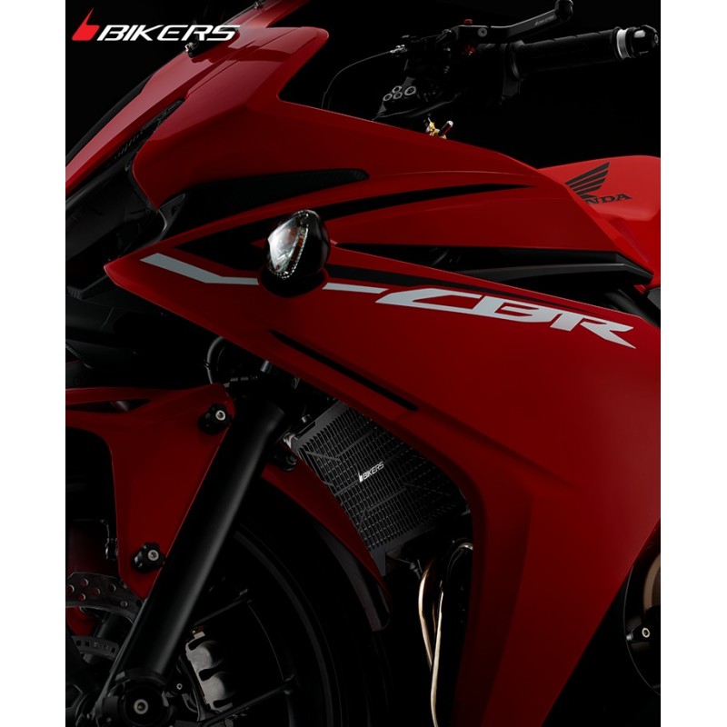Защита радиатора из нержавеющей стали с титановым покрытием BIKERS Honda CBR500R 2016 2017 2018