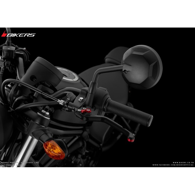 Чёрный регулируемый рычаг сцепления BIKERS Honda CMX 300 Rebel