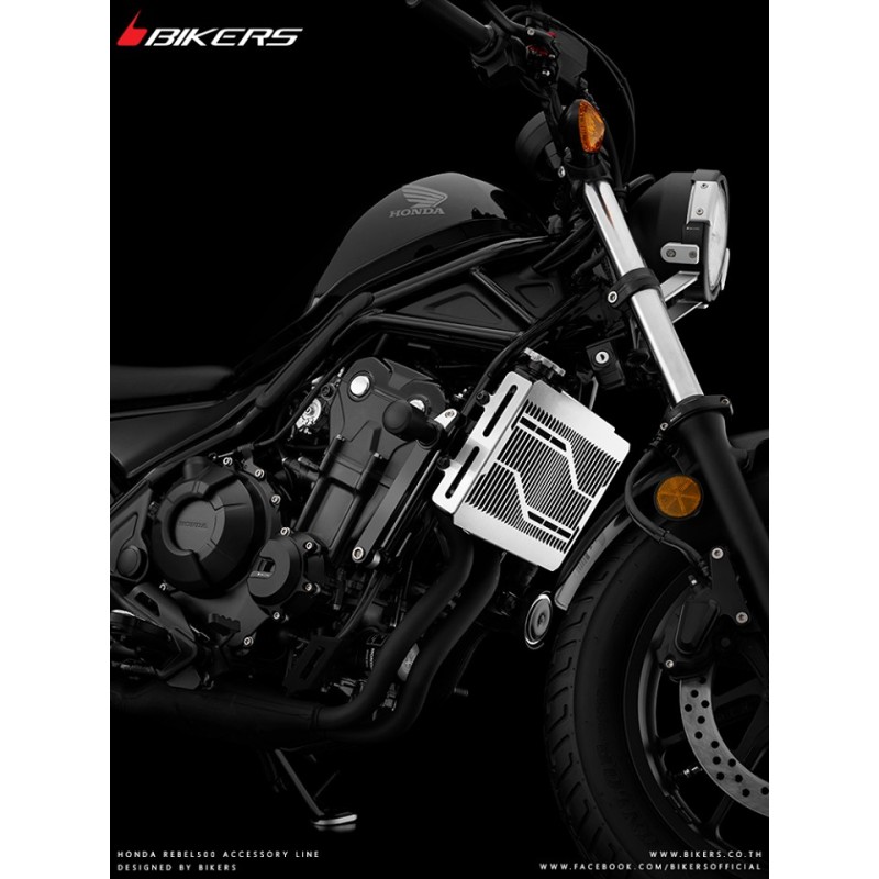 Защита радиатора из нержавеющей стали BIKERS Honda CMX 300 Rebel