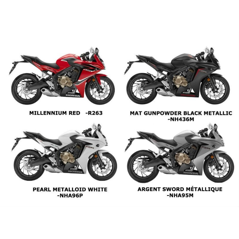 Декоративная полоса левого заднего обтекателя Honda CBR650F 2017 2018