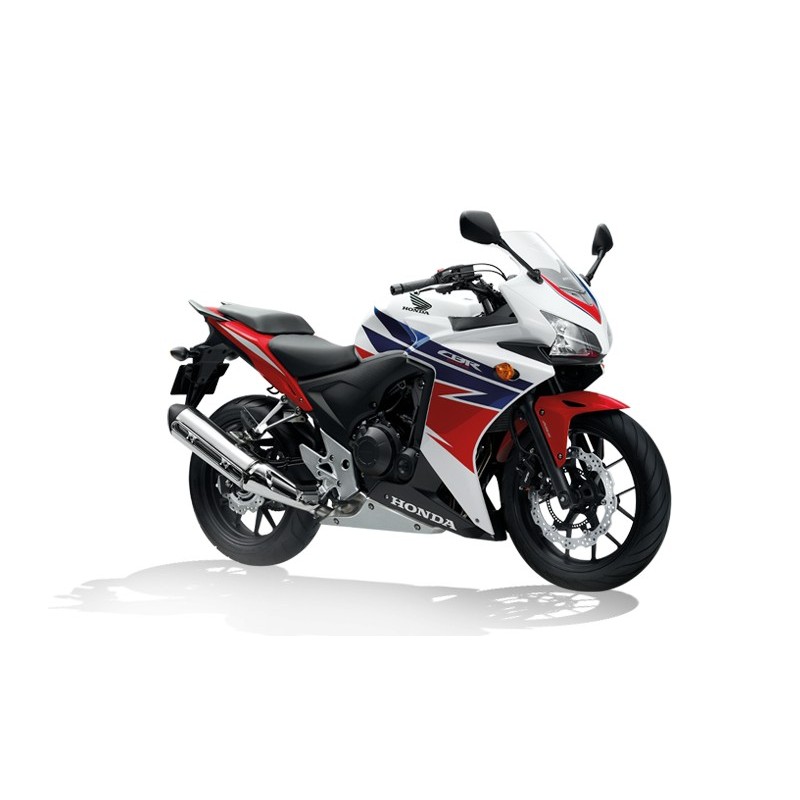 Декоративная полоса левой стороны топливного бака Honda CBR 500R Ross White