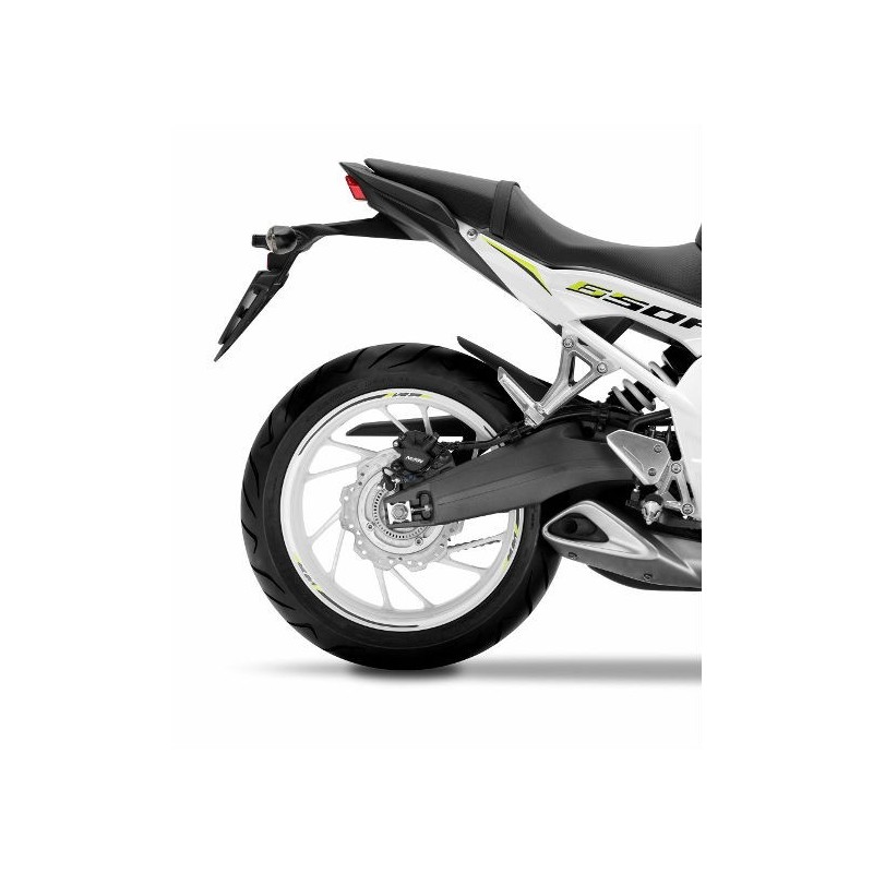 Белое заднее колесо Honda CB650F