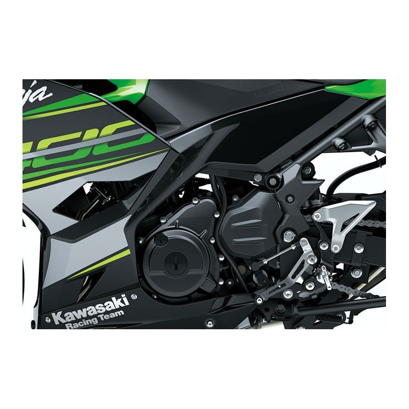 Левая нижняя боковая панель переднего обтекателя Kawasaki NINJA 400