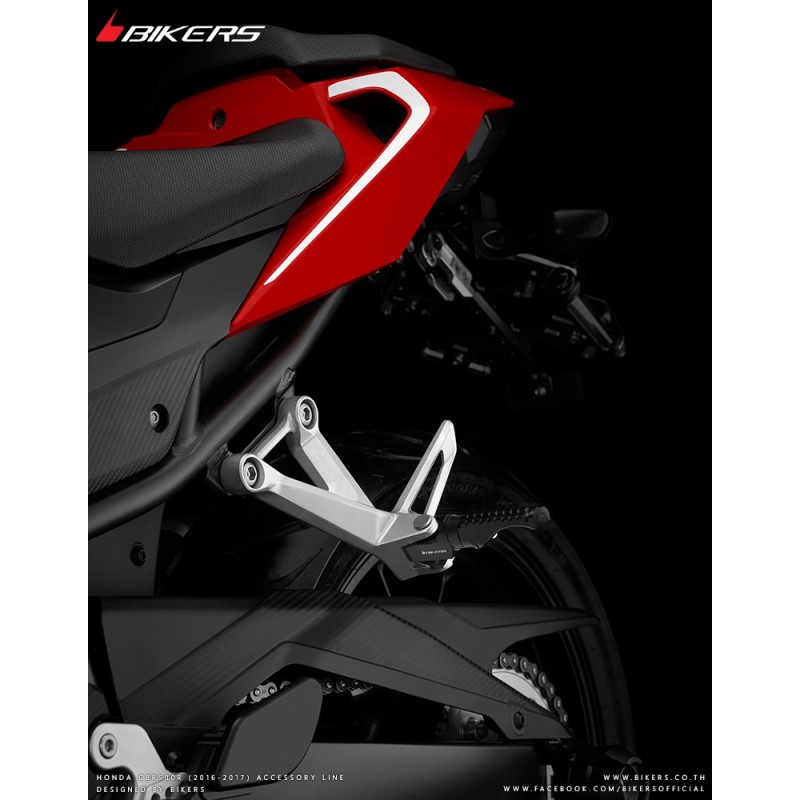 Пассажирские подножки BIKERS Honda CBR500R 2016 2017 2018