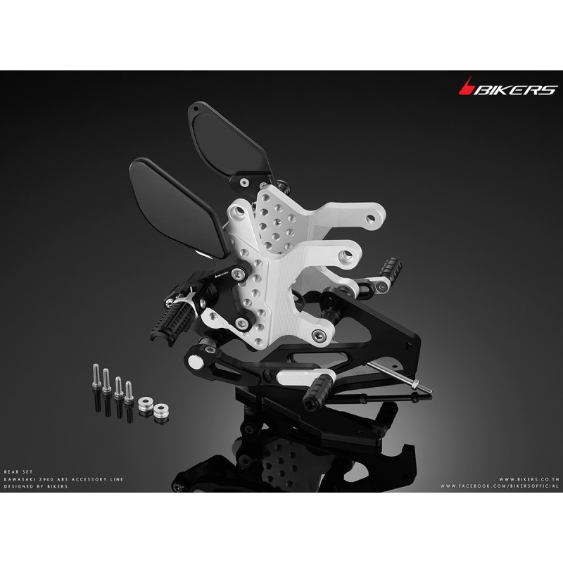 Комплект регулируемых водительских подножек BIKERS Kawasaki Z900