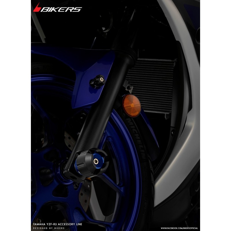 Слайдер оси переднего колеса BIKERS Yamaha YZF R3 2019/24