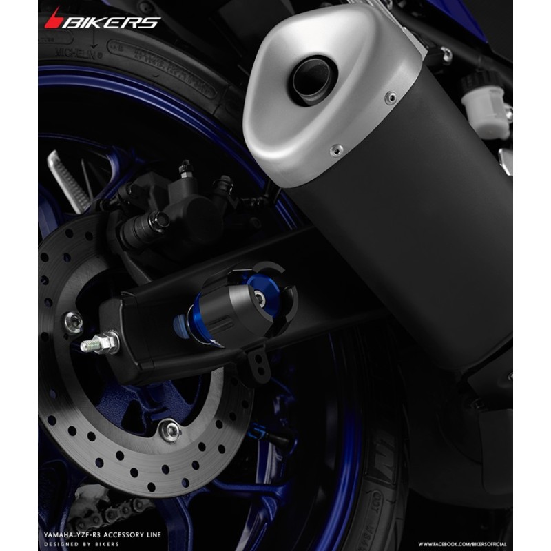 Слайдер оси заднего колеса BIKERS Yamaha YZF R3 2019/24