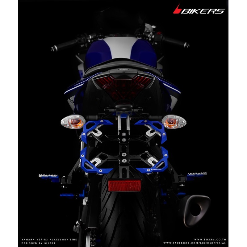 Регулируемый кронштейн номерного знака BIKERS Yamaha YZF R3