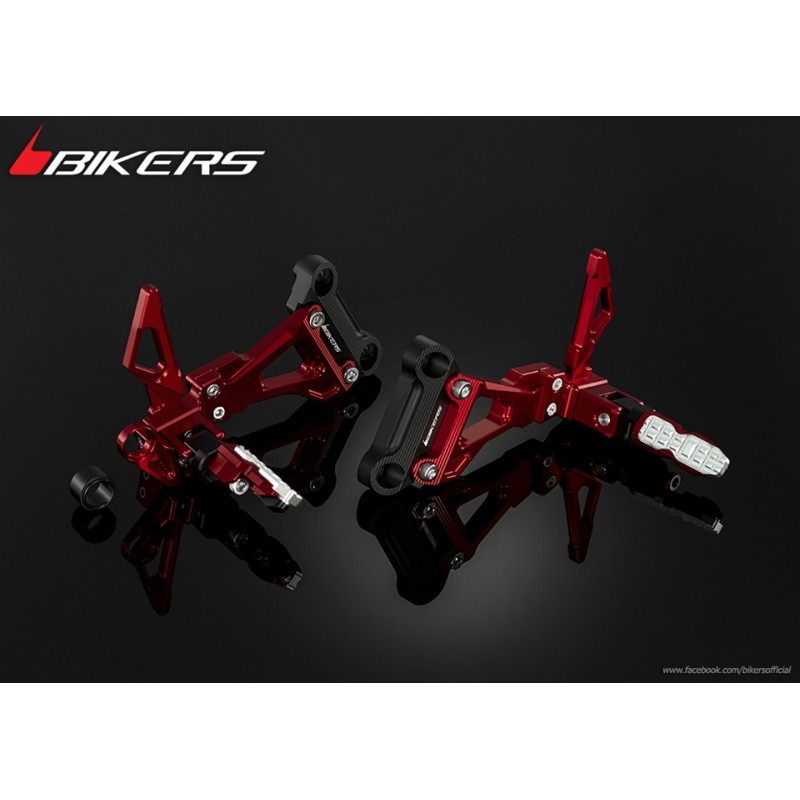 Комплект пассажирских подножек BIKERS Honda CB500F CB500X CBR500R