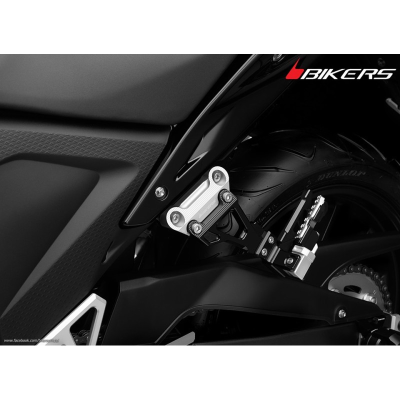 Комплект пассажирских подножек BIKERS Honda CB500F CB500X CBR500R