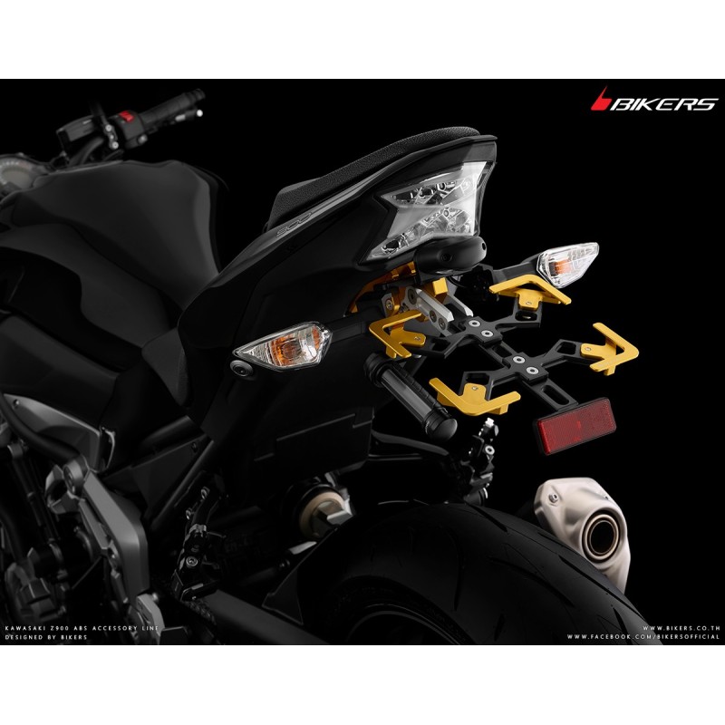 Регулируемый кронштейн номерного знака BIKERS Kawasaki Z900