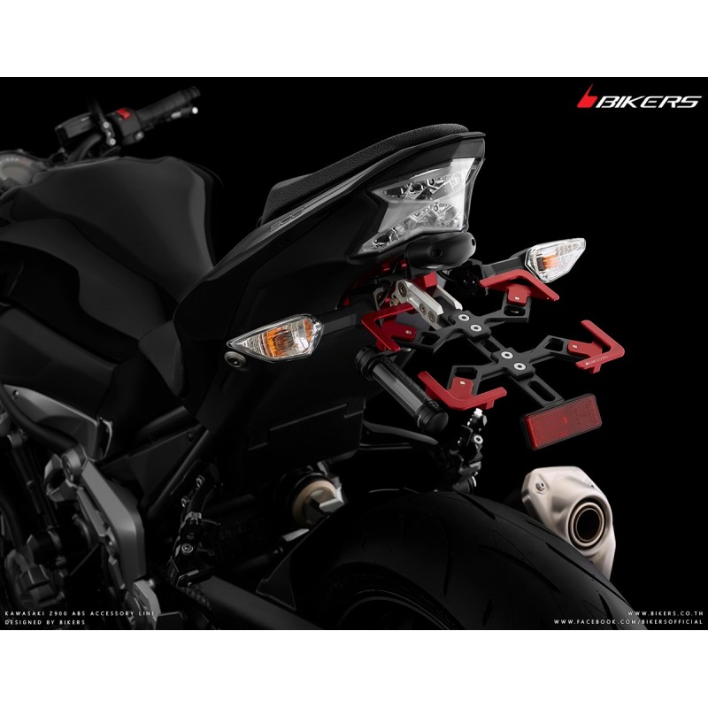 Регулируемый кронштейн номерного знака BIKERS Kawasaki Z900