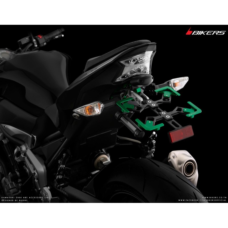 Регулируемый кронштейн номерного знака BIKERS Kawasaki Z900
