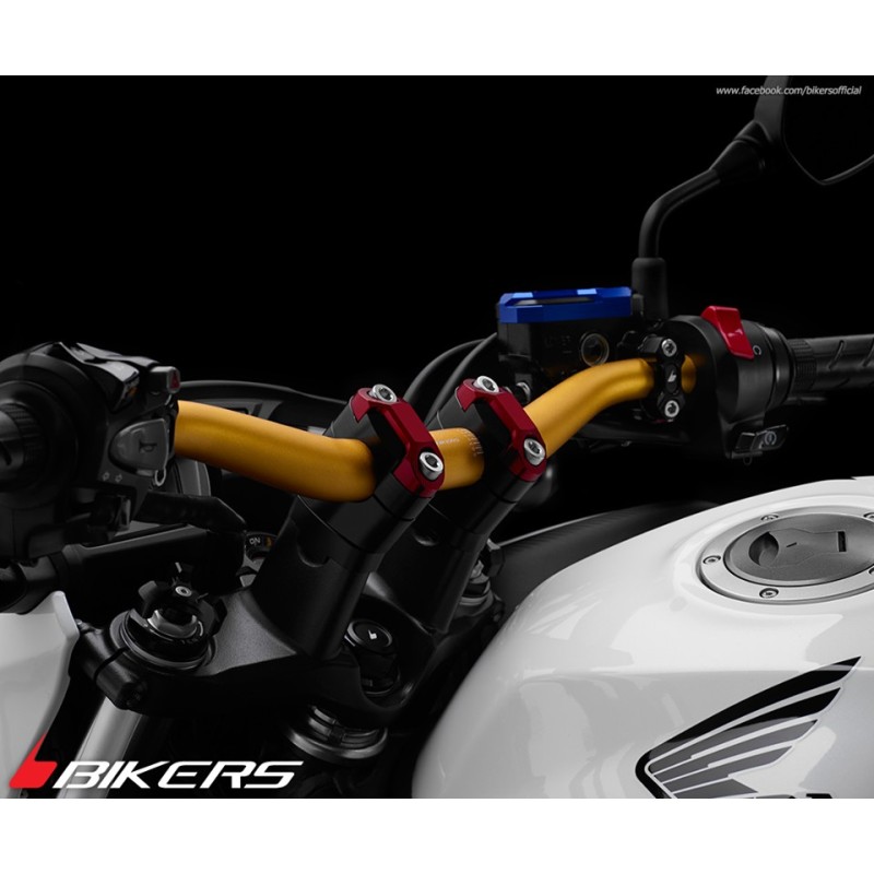 Комплект зажимов руля Fat Bar 28.6mm BIKERS Honda CB650F