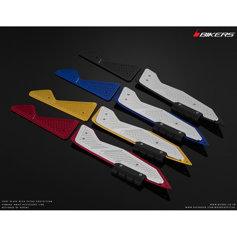 Накладки площадок для ног с защитой BIKERS Yamaha NMAX