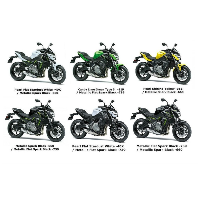 Левый верхний обтекатель Kawasaki Z650