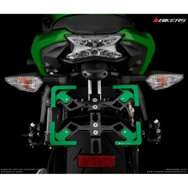 Регулируемый кронштейн номерного знака BIKERS Kawasaki Z650