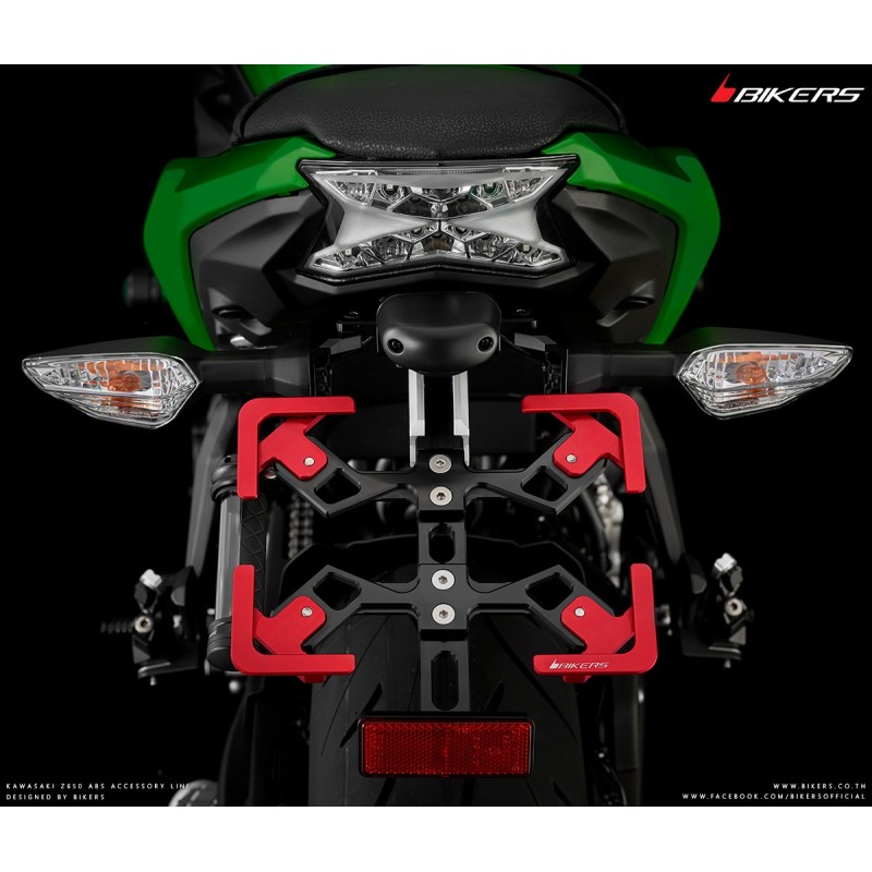 Регулируемый кронштейн номерного знака BIKERS Kawasaki Z650