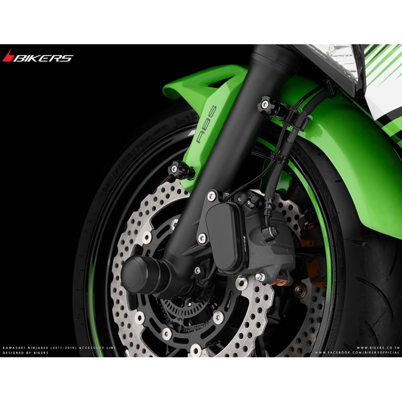 Левая защита переднего тормозного суппорта BIKERS Kawasaki NINJA 650