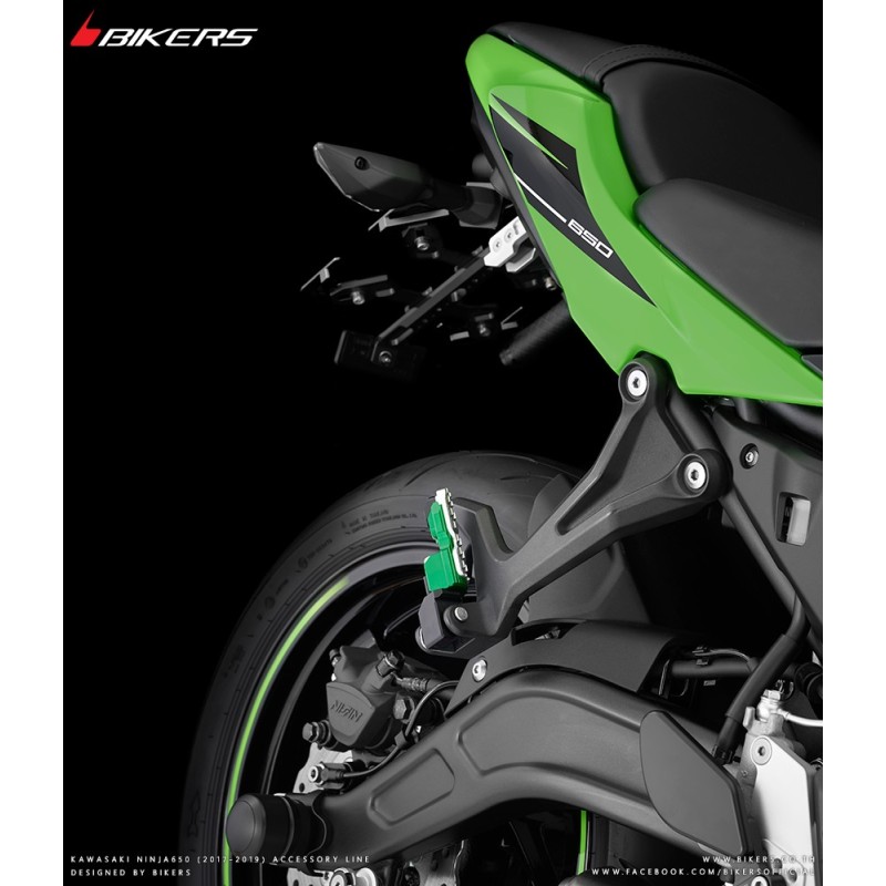 Пассажирские подножки BIKERS Kawasaki NINJA 650