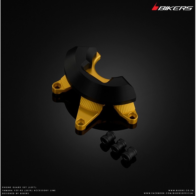 Левая защита двигателя BIKERS Yamaha MT-03 / MT-25