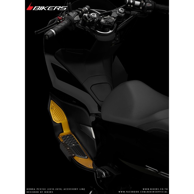 Накладки площадок для ног с дополнительной защитой BIKERS Honda PCX 2018 2019 2020