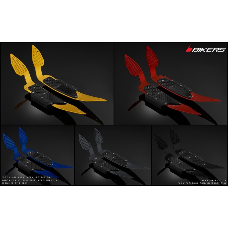 Накладки площадок для ног с дополнительной защитой BIKERS Honda PCX 2018 2019 2020