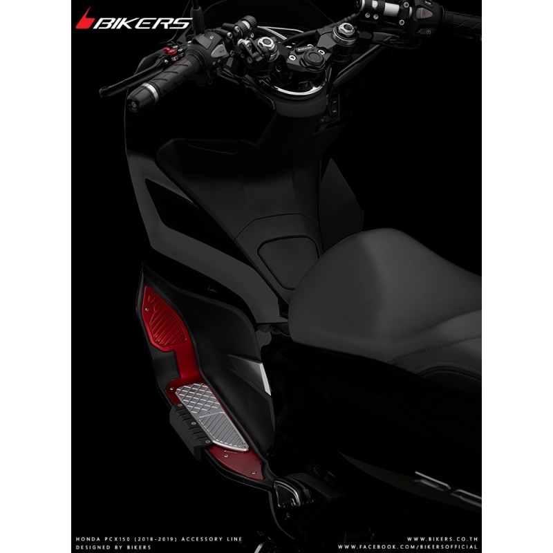 Накладки площадок для ног с дополнительной защитой BIKERS Honda PCX 2018 2019 2020
